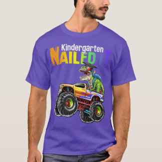 T-shirt T Rex Dino Classe De 2022 Kindergarten L'A Nourri 