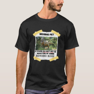 T-shirt T Rex Dino Conception Animaux de compagnie manquan