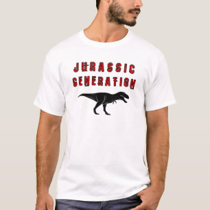 T-shirt T Rex Dinosaur Génération Jurassique
