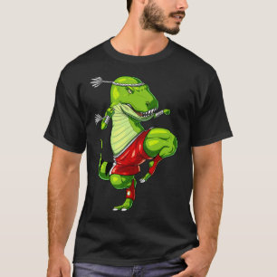 T-shirt T-rex Dinosaur Muay Thai Boxe Karate Martial Art