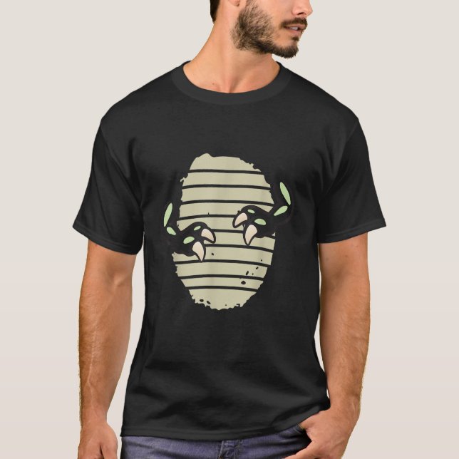 T-shirt T rex Dinosaur Pour Enfants (Devant)
