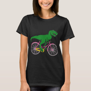 T-shirt T-Rex équitation A Vélo - Funny Trex Dinosaur Vélo