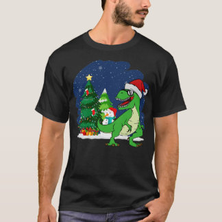 T-shirt T Rex Noël