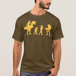 T-shirt T Rex vs Robot