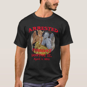 T-shirt T Shirt Arrestation Trump 68 69 70 71 72 73 74 75 