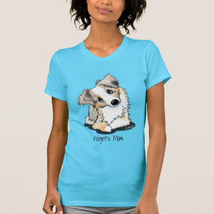 T-shirt T-Shirt, berger australien de KiniArt