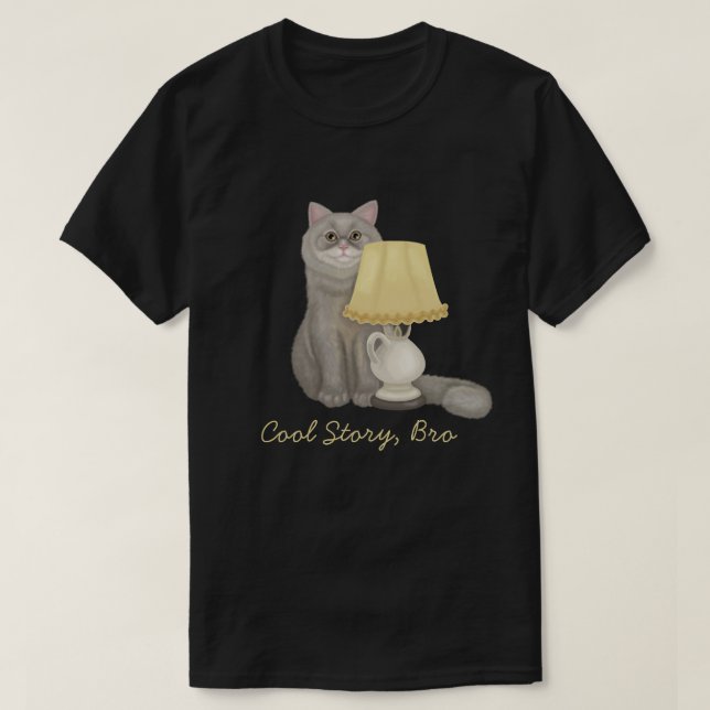 T-shirt T-Shirt, brasserie à l'histoire froide (Design devant)