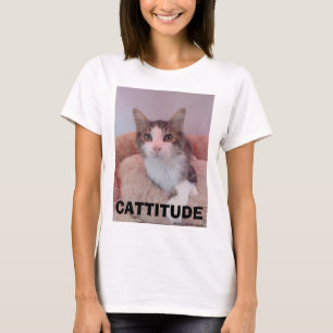 T-shirt T Shirt CATTITUDE Chat Ragdoll