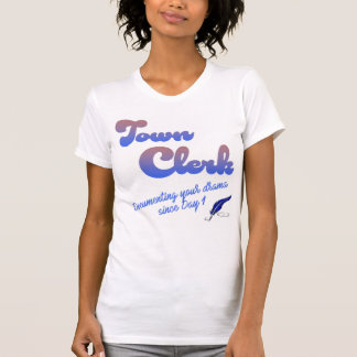 T-shirt T-Shirt, commis municipal