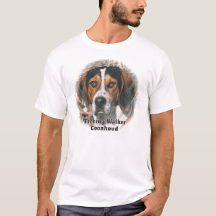 T-shirt T-Shirt, Coonhound T-Shirt, un costume de randonne