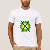 "T-shirt de flaque d'huile de Golfe "