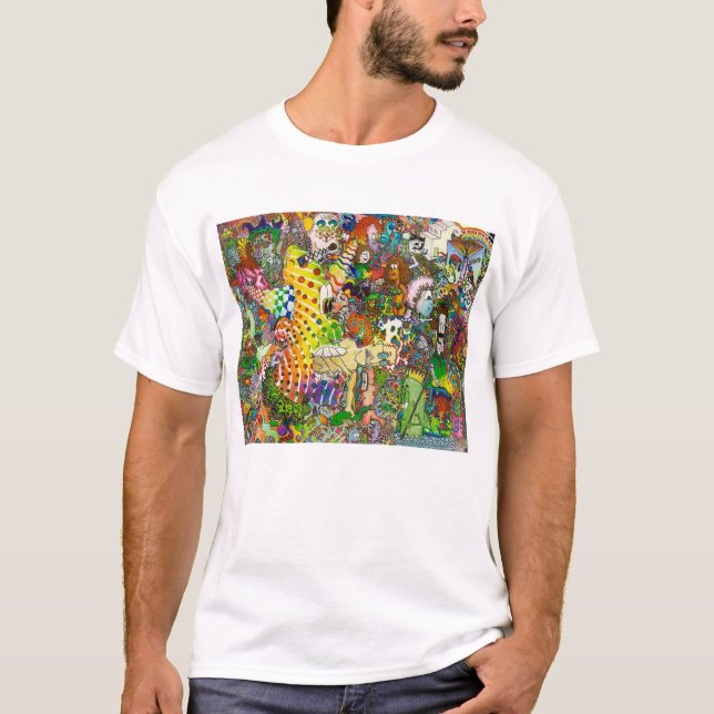 T-shirt "T-shirt de la formule" (Devant)