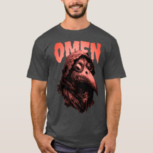 T-shirt "T-Shirt de Masque de la Peste Omen