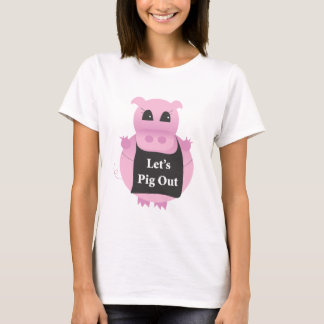 T-shirt -T-shirt de porc