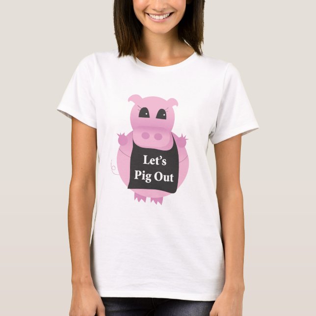 T-shirt -T-shirt de porc (Devant)