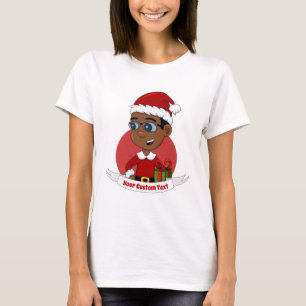 T-shirt T-Shirt, dessin animé de Noël