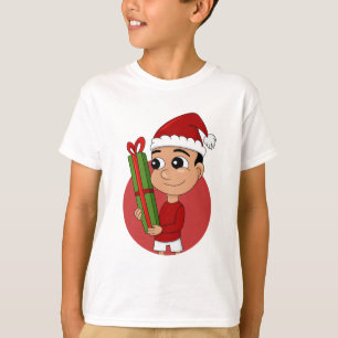 T-shirt T-Shirt, dessin animé de Noël