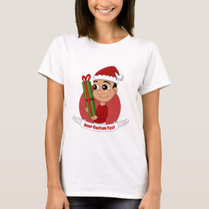 T-shirt T-Shirt, dessin animé de Noël