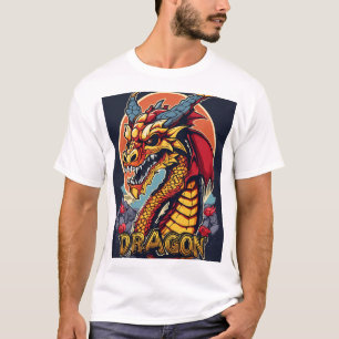 T-shirt "T-shirt Dragon Homme - Bronzage majestueux