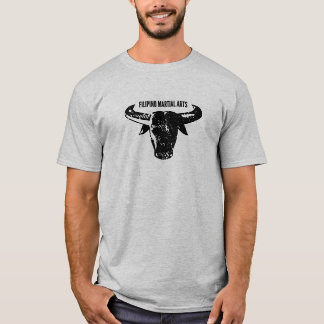 T-shirt T Shirt Eskrima Arnis Filipino Martial Arts (Devant)