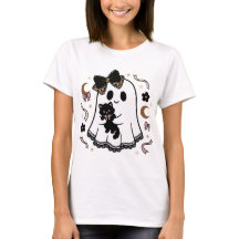 t shirt fantôme coquette preppy