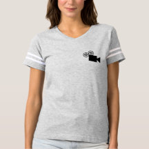 T.Shirt (femmes) de la caméra de production