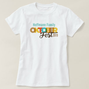 T-shirt T-Shirt, fête de la famille Oktoberfest