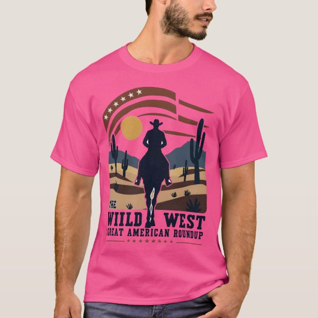T-shirt T-Shirt, garçon de vache (Devant)