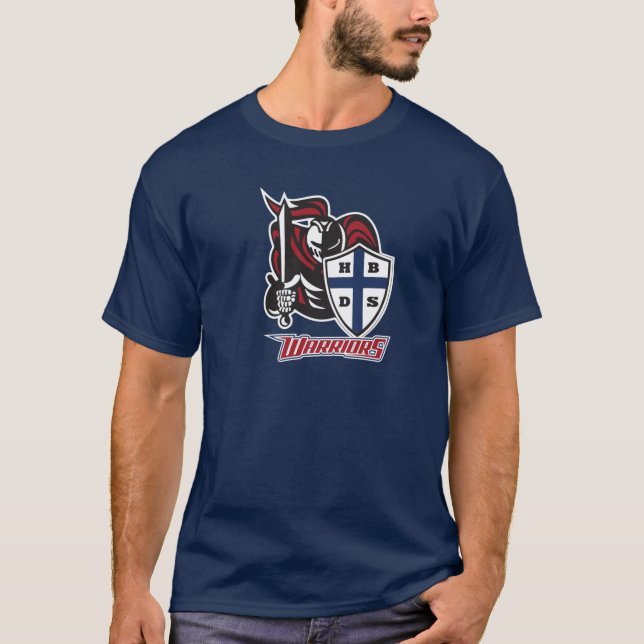 T-shirt T-Shirt, guerrier du HBDS (Devant)