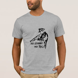T-shirt T-Shirt, homme de trompette