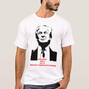 T-shirt T Shirt le président Trump avec son diagnostic