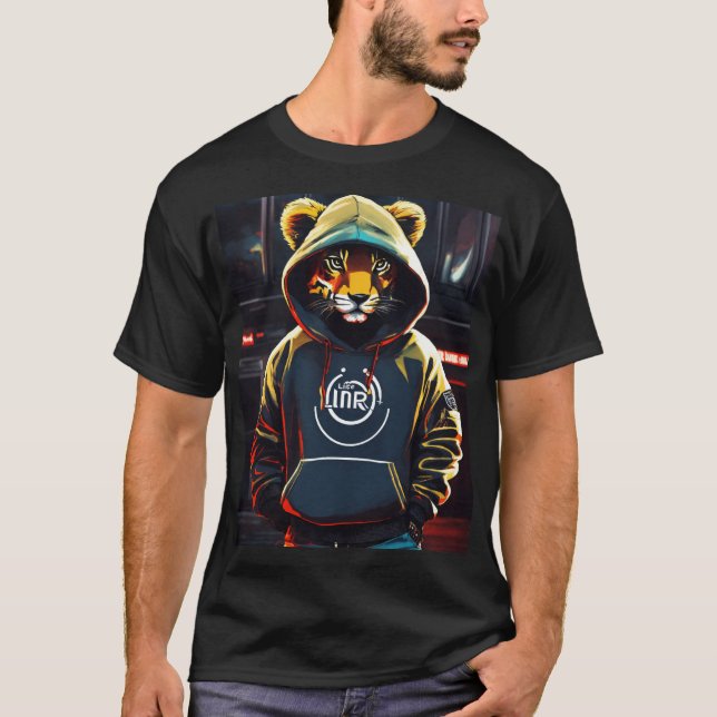 T-shirt "T-shirt Lion rugissant" (Devant)