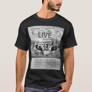 T-shirt T-shirt LIVE GRATUIT