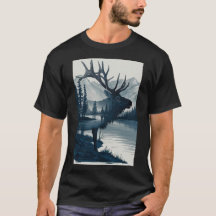 "T-shirt Majestic Mountain Deer"