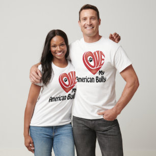 T-shirt T-Shirt, Men's: Love My American Bully
