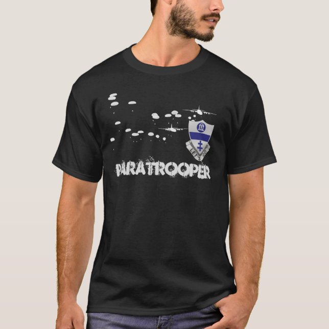 T-shirt T Shirt, parachutiste de la 325e brigade d'infante (Devant)