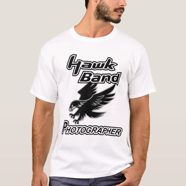 T-shirt T-Shirt, photographe de Hawk Band (Devant)