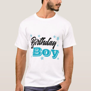 T-shirt T Shirt pour garçon d'anniversaire