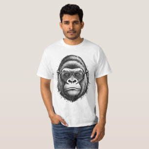 T-shirt T shirt style gorille cool