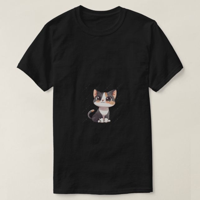 T-shirt T shirt With Caty Design (Design devant)