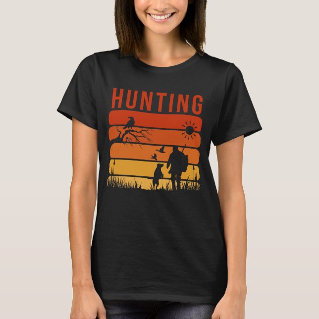 T-shirt T-ShirtChasse sauvage Aventure, Aventure Attend (Devant)
