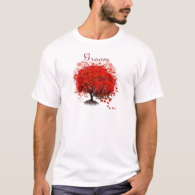 T-shirt T-Shirts, Cadeaux, Stickers & Favoriser Mariage Ar (Devant)