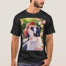 "T-Shirts en couple parfait : Conception correspon