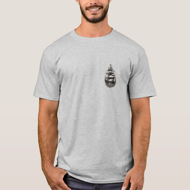 T-shirt "T-Shirts Intemporels Inspirés Du Tatouage" (Devant)