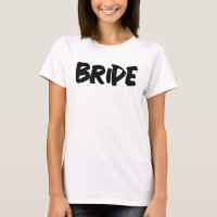 T-SHIRT T-SHIRTS, MARIAGE DE LA BRIDE
