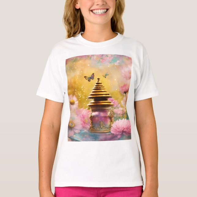 T-shirt "T-shirts tendance pour filles : Le style rencontr (Devant)