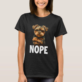 T-shirt T Yorkshire Terrier, tenue amusante pour promener 