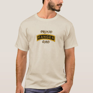 T-shirt Tab de l'école des Rangers de l'armée Fière T-shir