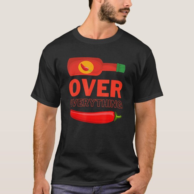 T-shirt Tabasco Sur Tout Siracha Sur Tout Ch (Devant)
