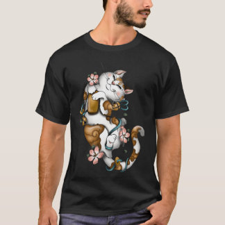 T-shirt Tabby Cat girl